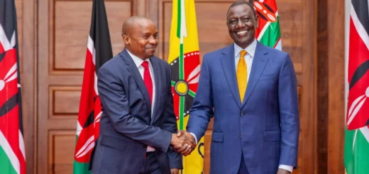 President Ruto and Kithure Kindiki