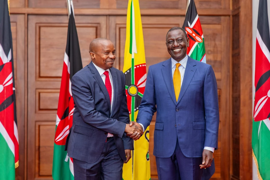 President Ruto and Kithure Kindiki