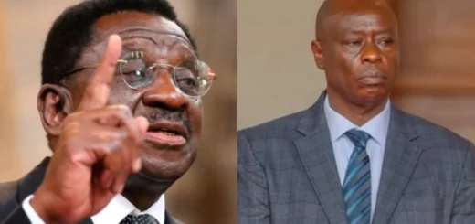 Senior Counsel James Orengo and Deputy President Rigathi Gachagua.